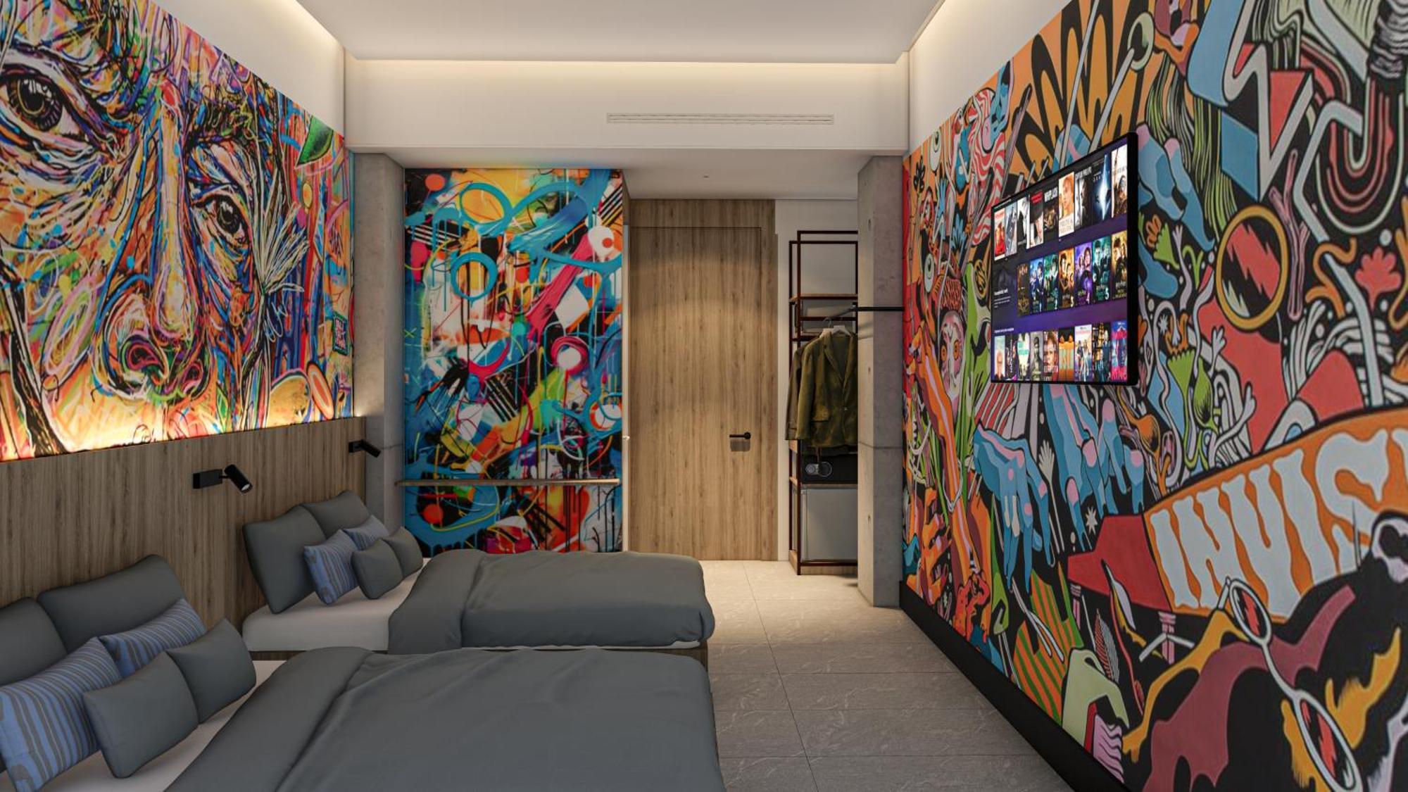 Street Art Hotel Roma Mexico City Exterior photo