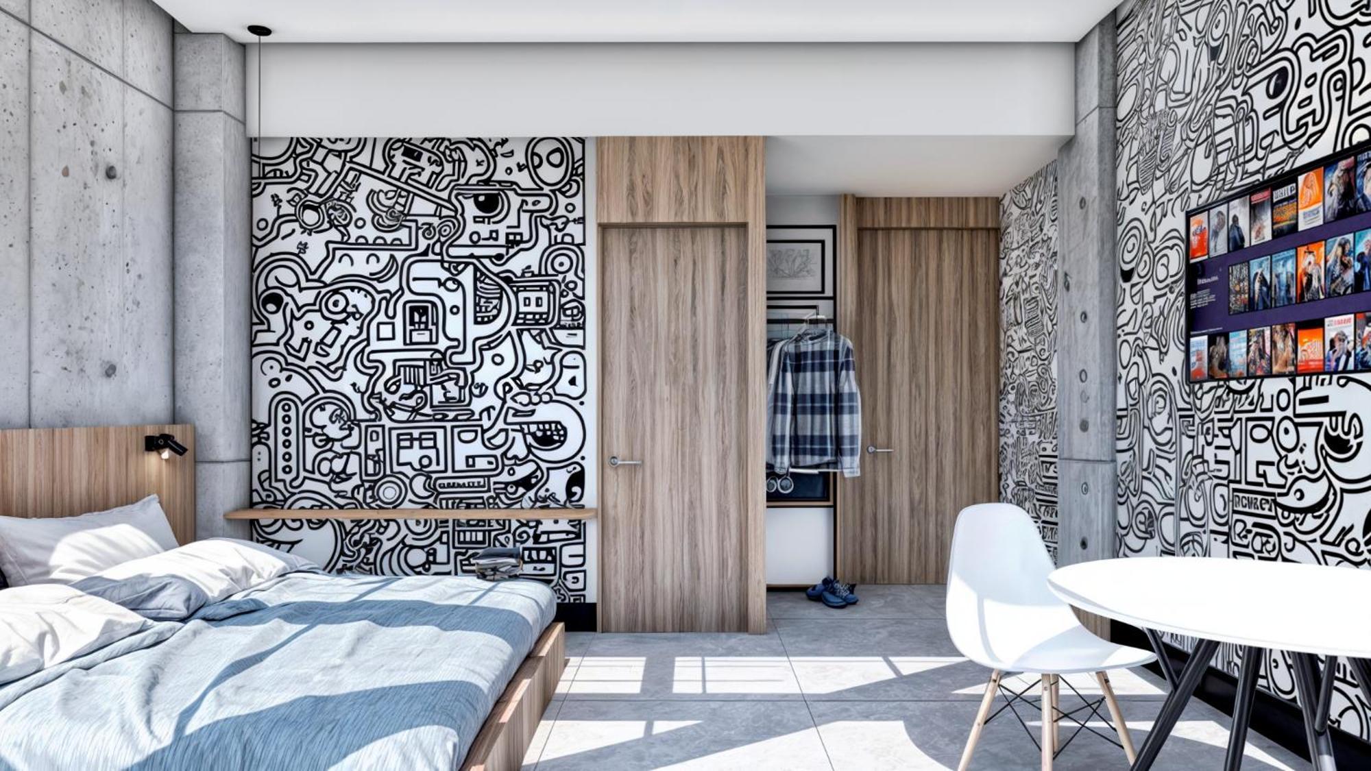 Street Art Hotel Roma Mexico City Exterior photo