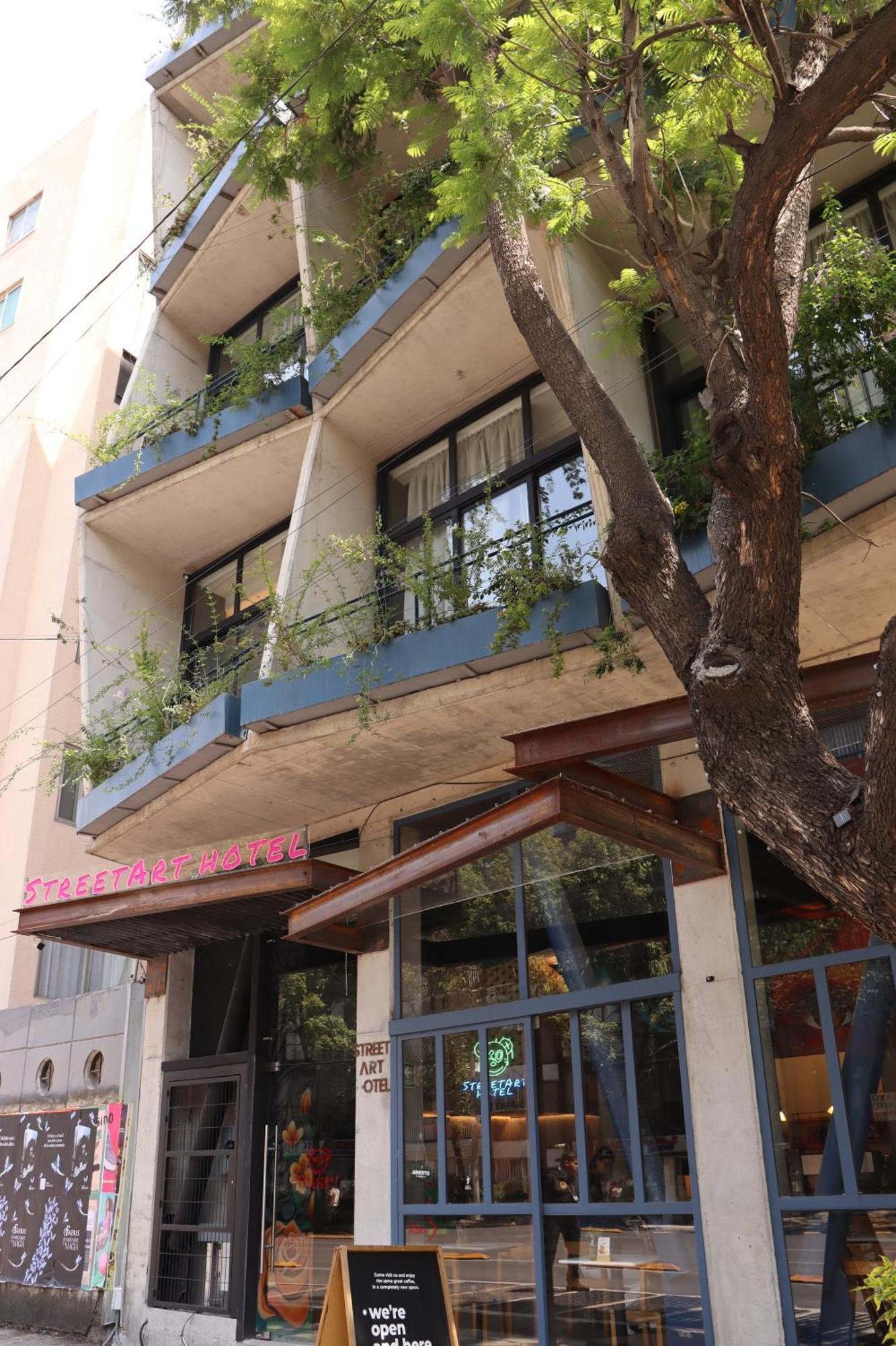 Street Art Hotel Roma Mexico City Exterior photo